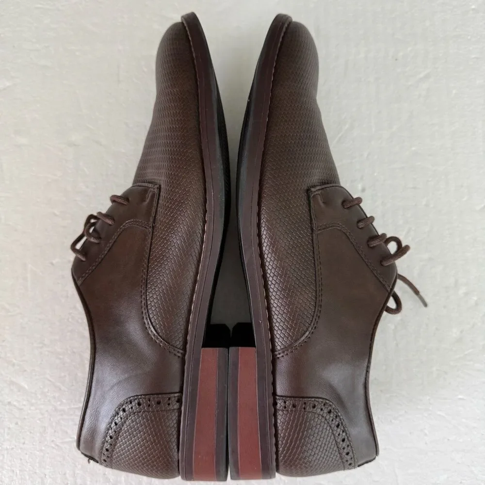 Size 11 - Toecap Shoes Brown TC-SS1011 Combat Gent.